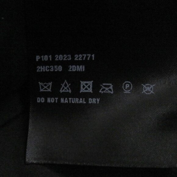 Prada 2 Hc350 re-nylon Triangle Logo Triangle Plate Bucket Hat Black main image 8